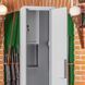 Сейф оружейный ШОЕ-1100 серый, для 2 единиц оружия до 1070 мм, с отсеком для патронов, сувальдный замок