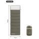 Спальник Naturehike LD250 с капюшоном, темно-зеленый, CNK2300SD016, температурный режим до -12&deg;C, 1.6 кг