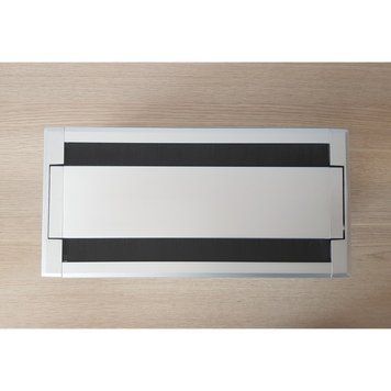 Заглушка 300x145 с коробом алюминий LD