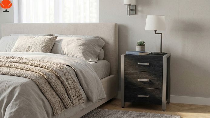 Тумба універсальна Ferrum-Decor Вівьен 3 50x41x40 см сіра ДСП Каштан Арвадонна 16мм (FRD-107755)