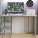 Письменный стол Кевин Ferrum-decor 75x100x70 см, Серый ДСП Бетон, Металлический каркас (FRD-106563)