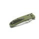 Нож складной туристический Ganzo G704 (8.6 см) сталь 440C, рукоять G10 зеленая, Axis Lock
