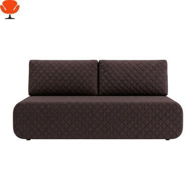 Ортопедический диван Мекко Polo 2080x860 Lux III Austin 7 Aubergine (MEK-161073) &ndash; прямой фиолетовый диван для спальни и гостиной