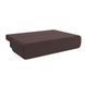 Ортопедический диван Мекко Polo 2080x860 Lux III Austin 7 Aubergine (MEK-161073) &ndash; прямой фиолетовый диван для спальни и гостиной