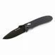 Складной нож туристический Ganzo G704 (8.6 см) 440C G10 черный клинок, черная рукоять