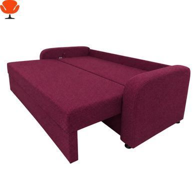 Диван раскладной ортопедический Мекко Wilson 1950x1450 мм, ткань Bagama Gold 23, MEK-161232
