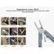 Мультитул NexTool Mini Sailor Pliers S11 чорний (11 функцій, плоскогубці, ніж, викрутка), NE20156C