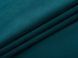 Банкетка для взуття Женева-3 50см, бирюзовий велюр, з двома полицями, металевий каркас