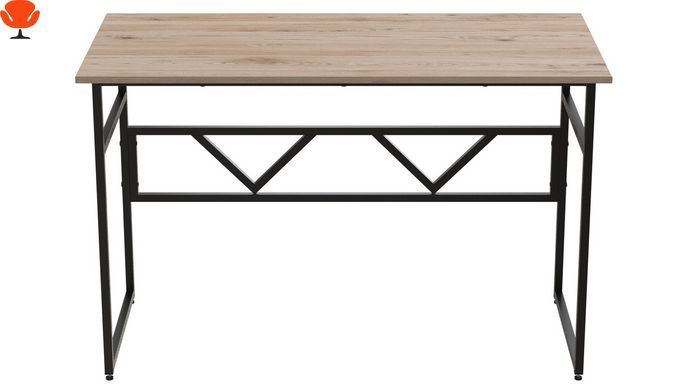 Компьютерный стол Ferrum-decor Райан 100x75x70 см Черный ДСП Дуб Артизан (FRD-103709)