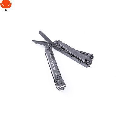 Мультитул Nextorch Pioneer MT20, 14 функцій, нержавіюча сталь, stonewash, з чохлом
