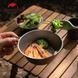 Миска титановая Naturehike NH21CJ010, 450 мл, легкая, с ручкой и чехлом, для туризма и походов