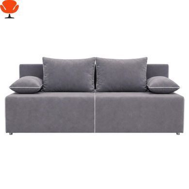 Ортопедичний диван Мекко Kair Lux 2000x860, Pocket Spring, Cocos II, Allure Premium Steel, MEK-161590