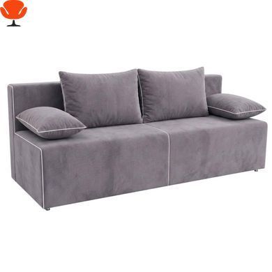 Ортопедичний диван Мекко Kair Lux 2000x860, Pocket Spring, Cocos II, Allure Premium Steel, MEK-161590