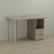 Комп'ютерний стіл Ferrum-decor Отто 120x75см білий ДСП Дуб Сонома 32мм (FRD-101047) робочий стіл для дому