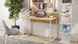 Комп'ютерний стіл Ferrum-decor Скай 75x100x60 білий ДСП Дуб Артизан 16мм (FRD-106963)
