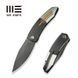 Ніж складний Weknife Sine Wave WE23069B-3, сталь M390, титанова рукоять, фліппер