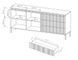 Комод Perfect Home Сенсо / Senso 2-дверний з 3 шухлядами 2D3S/187 Чорний (PFH-091136)