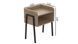 Тумба модульная Ferrum-decor Джузи Черный Артизан 16 мм 540x450x320 (FRD-102969)