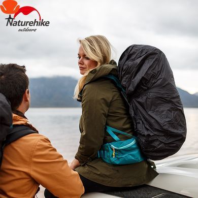 Чехол для рюкзака Naturehike NH19PJ041 35-45 л, черный - водонепроницаемый дождевик