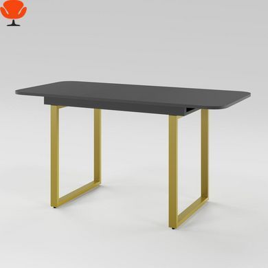 Стол раздвижной EMBER slide 1100(1500)х750х700 мм Loft металлический